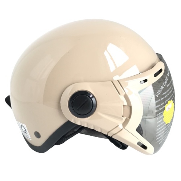 Mũ bảo hiểm in logo nửa đầu có kính - Xưởng Nón Bảo Hiểm Theo Yêu Cầu - Công Ty TNHH Sản Xuất Quảng Cáo Thắng Lợi